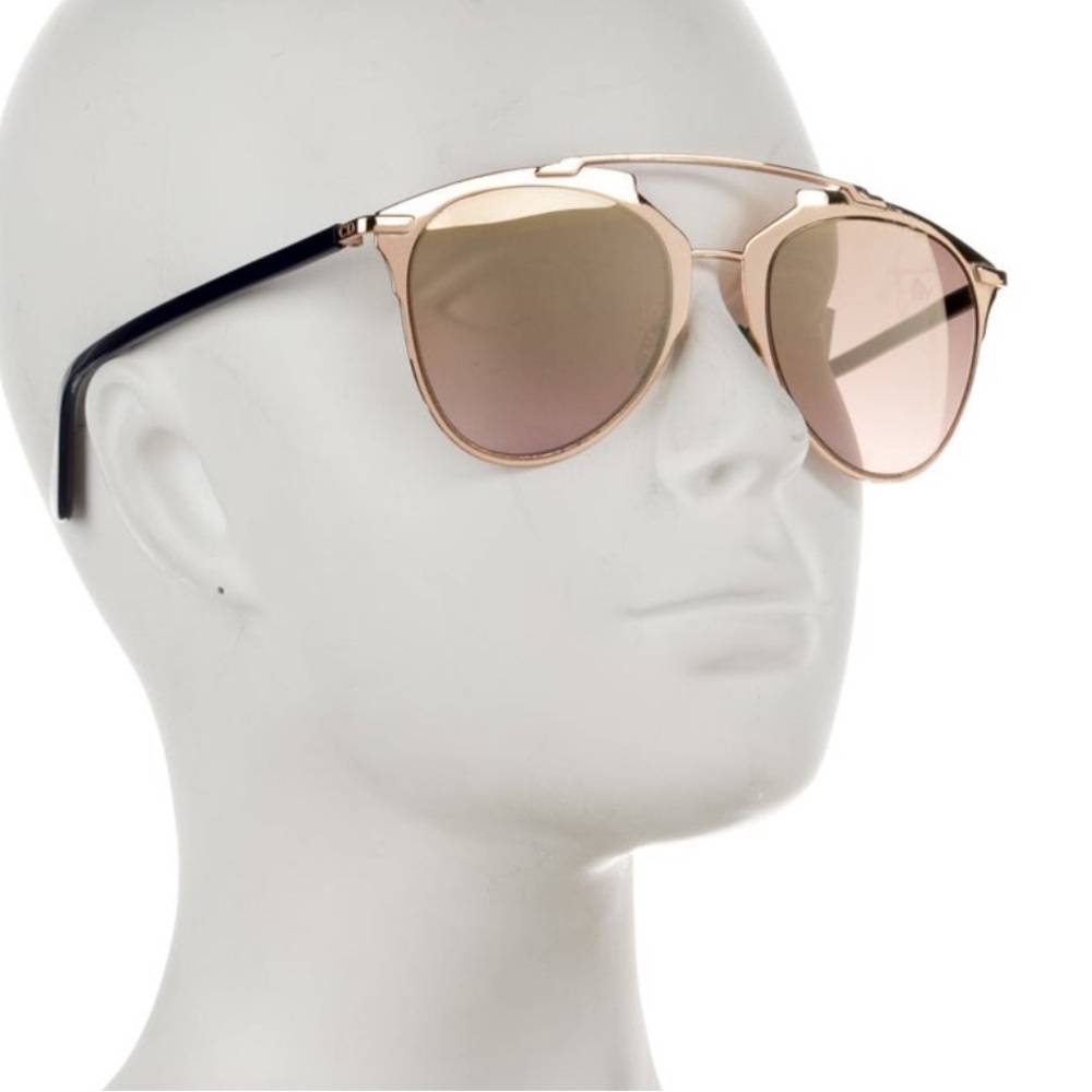 Christian Dior “DiorReflected” Gold Sunglasses